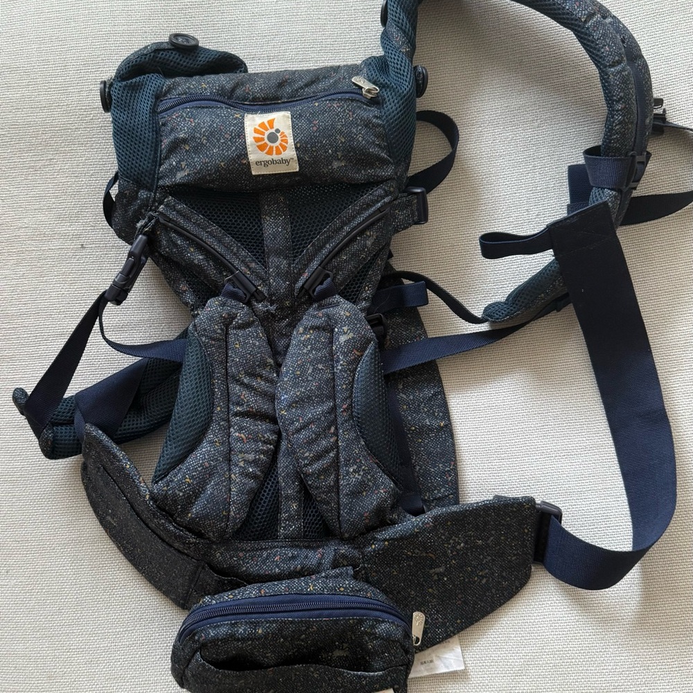 Ergobaby Omni 360 Carrier in Blue Tweed
